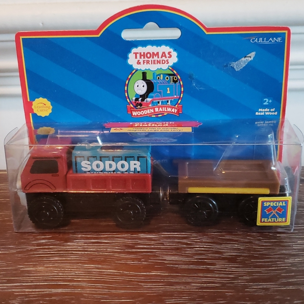 💖2 X HP💖 Vintage! New in package! Thomas & Friends Lorry with Flatbed! 2001